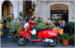 26.Italy.030.Todi Vespa and cafe