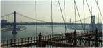 030. The Manhattan Bridge seen from the Brooklyn Bridge