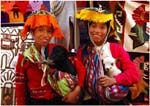 014. Two girls at Pisac markets