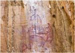 028. Aboriginal rock art in Katherine Gorge