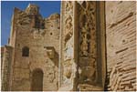 073. Detail of Carved Pillar in Severan Basilica