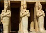 028. Statues of Hatshepsut at her Temple