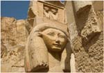 031. The goddess Hathor at the Temple of Hatshepsut