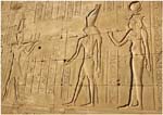 039. Wall carving at Edfu Temple