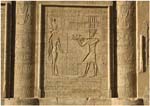 045. Wall carvings at Edfu