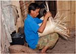 025. Basket making at Kamu village