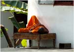 046. Monk asleep in temple grounds