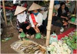 011. Fish sellers and vegetable sellers at the markets