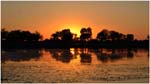 030. Okavango sunset